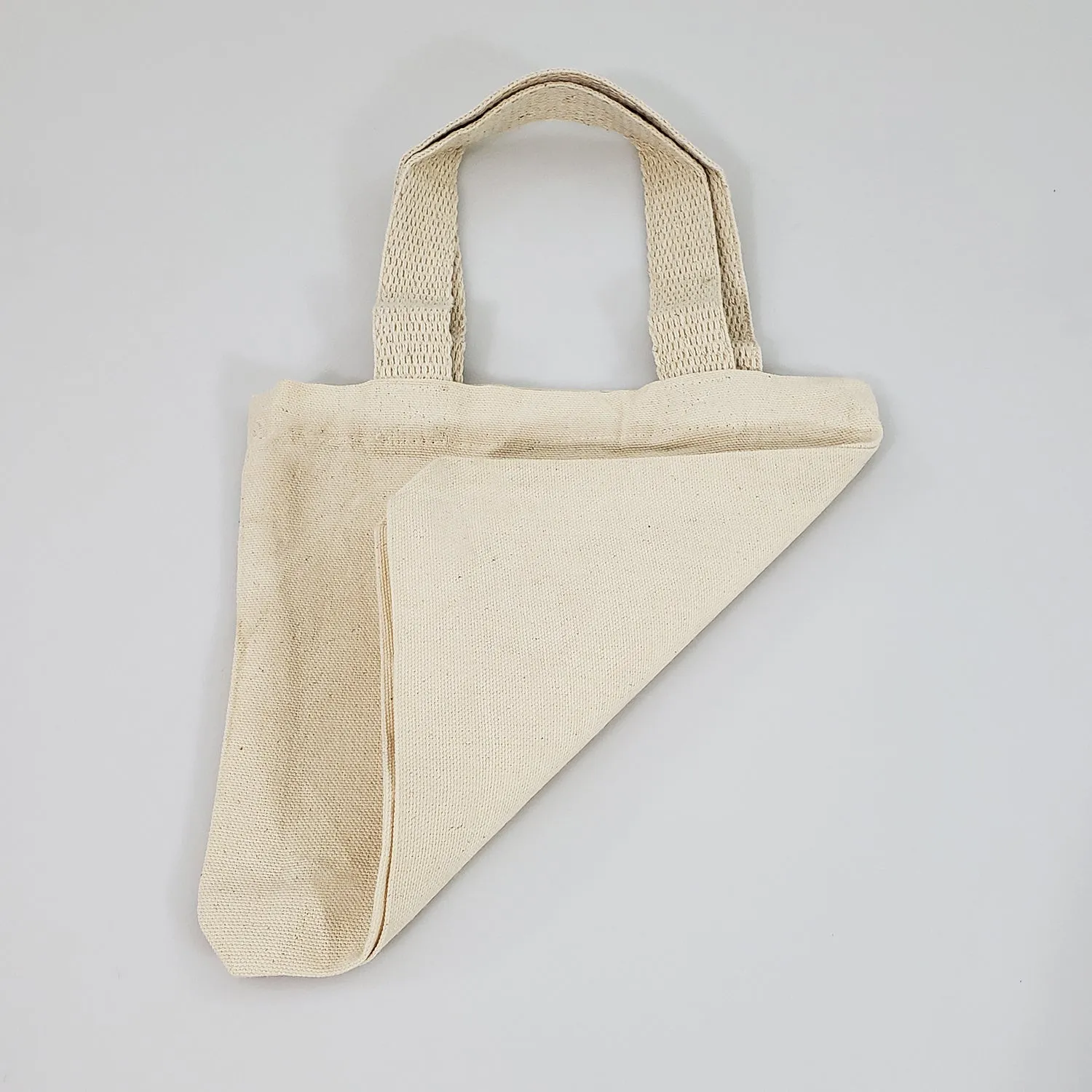 12 ct 8 in Mini Cotton Canvas Gift Tote Bags - By Dozen