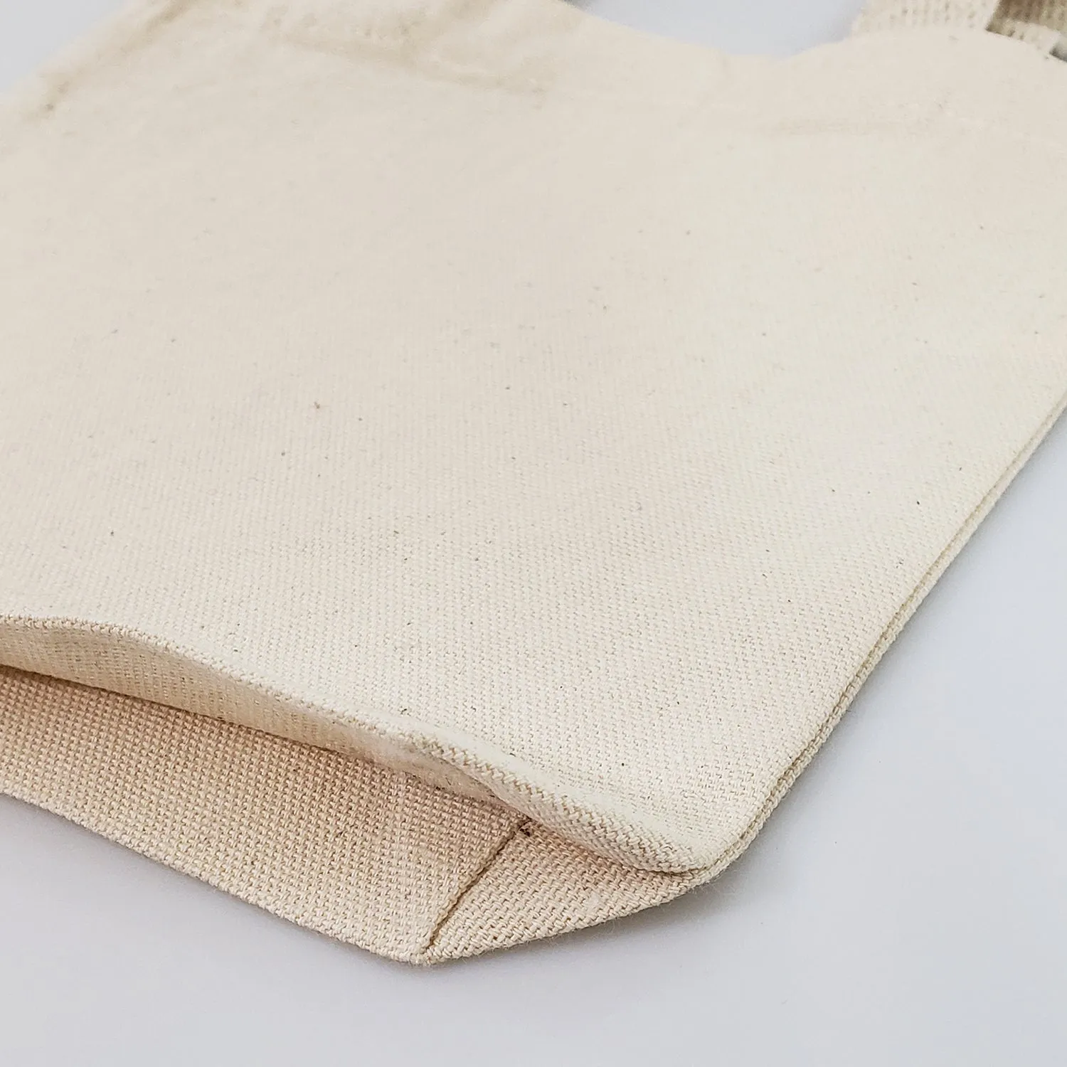12 ct 8 in Mini Cotton Canvas Gift Tote Bags - By Dozen