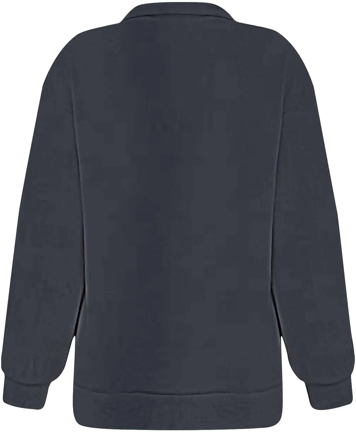 1/4 Zip Up Sweatshirts for Women Fall Fashion 2024 Long Sleeve V Neck Oversized Preppy Clothes Teen Gi