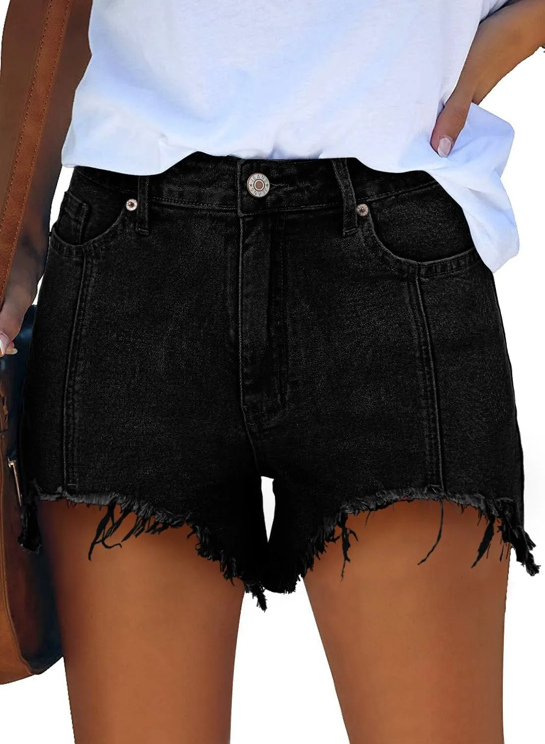 2025 Jean Shorts for Women Casual Stretchy Denim Summer Hot Short