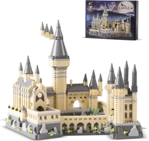 2680PCS Harry Magic Castle Micro Mini Building Blocks Toys,Creative Ideals Hog Tower Building Sets, Best Gift for 14  Boys, Girls or Adults