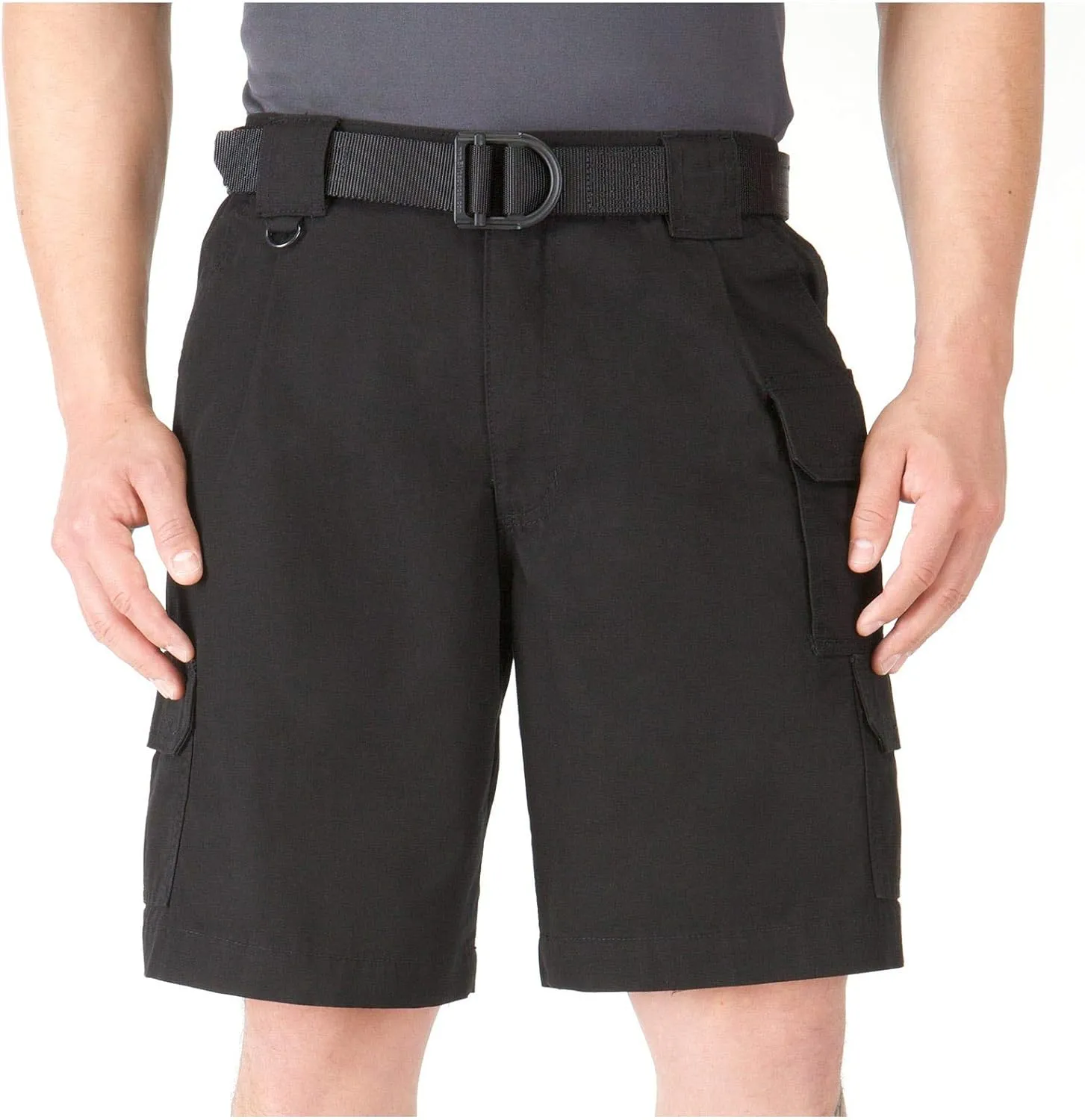 5.11 Tactical Men's 9-Inch Work Shorts, Cotton Canvas Fabric, Action Waistband, 7 Pockets, Style 73285