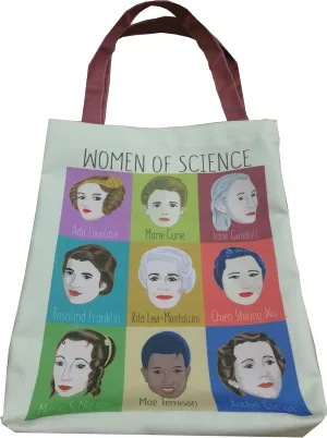 9 Women of Science Tote Bag