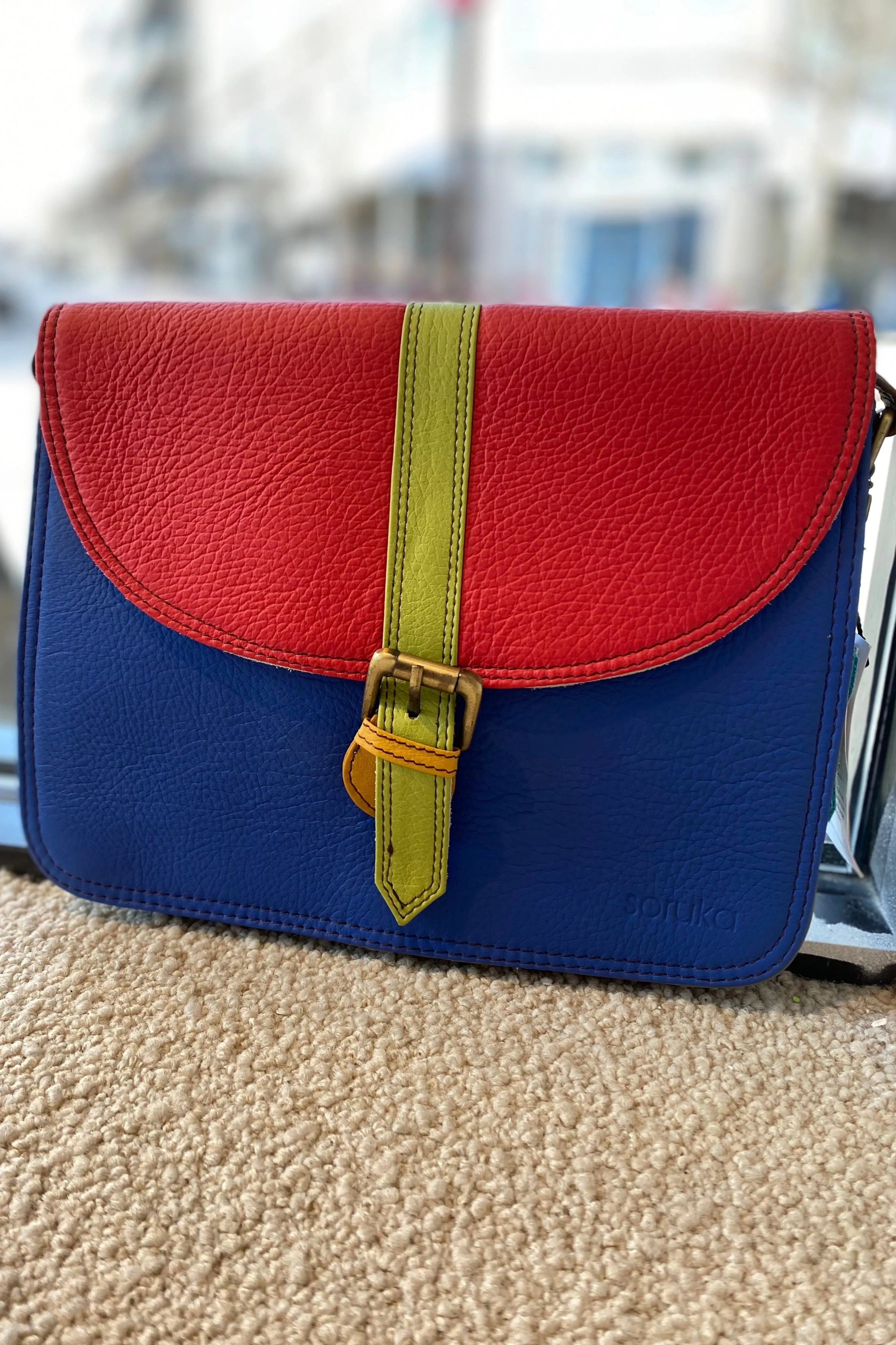 Adeline Plain Medium Crossbody Bag
