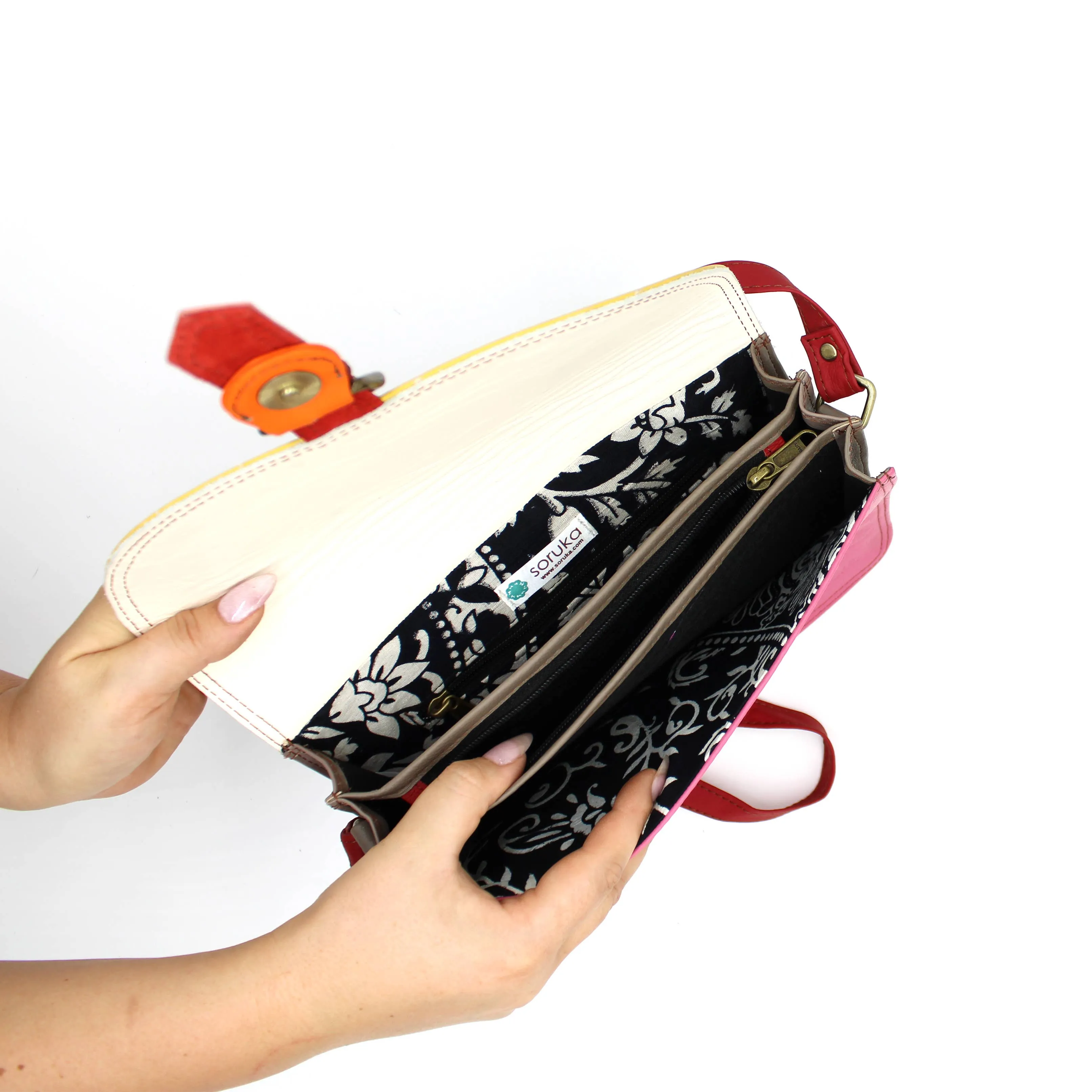 Adeline Plain Medium Crossbody Bag