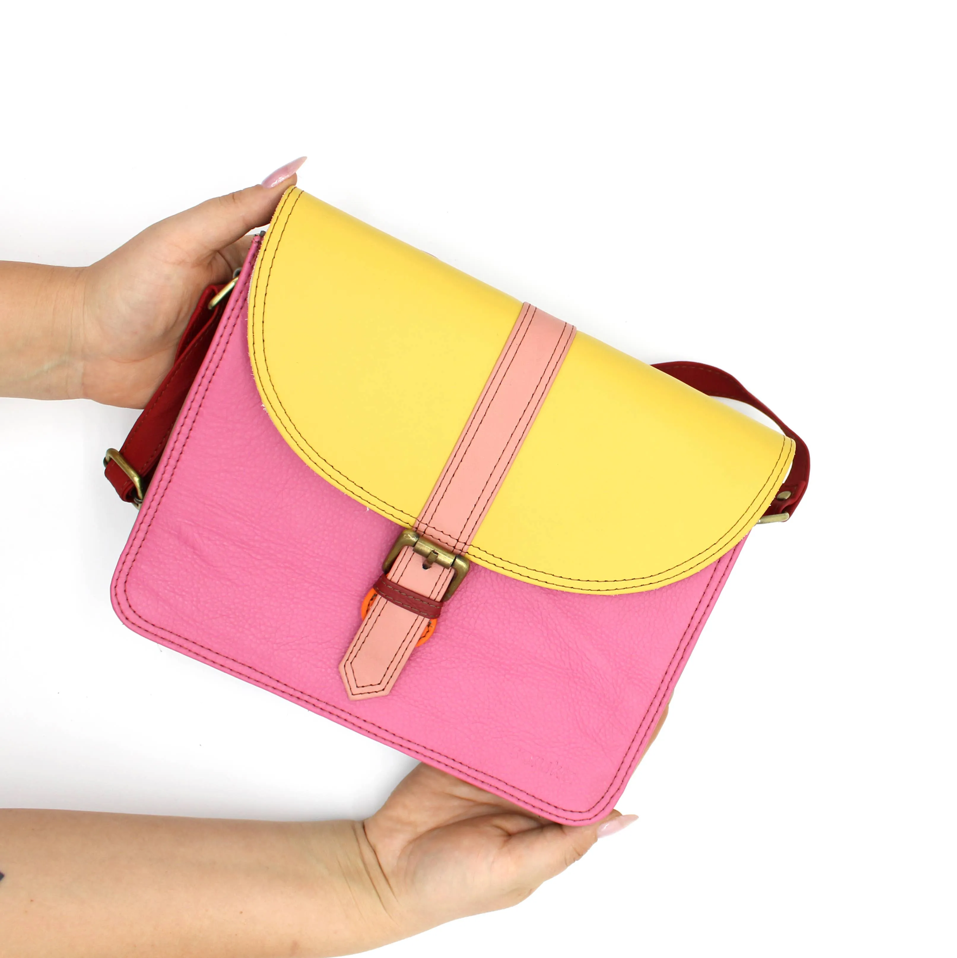 Adeline Plain Medium Crossbody Bag