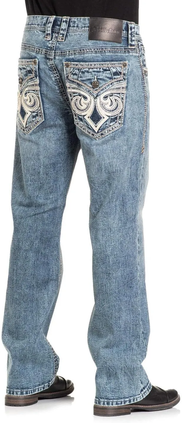 Affliction Men's Denim Jean Blake Sebastian Inseam 34"