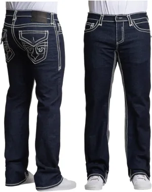 Affliction Men's Denim Jean Cooper Prairie Inseam 34"