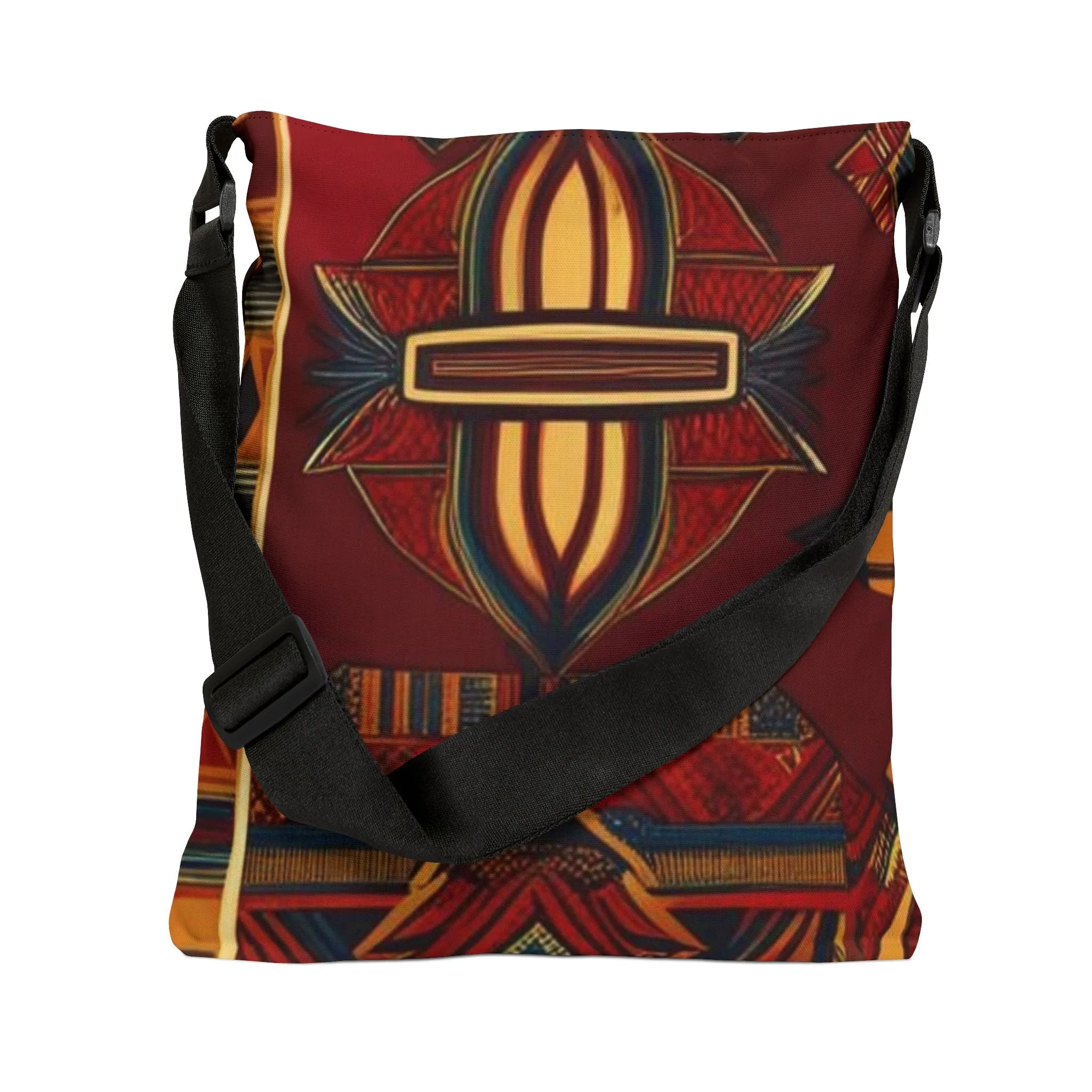 African Canvas 1 Adjustable Tote Bag (AOP)