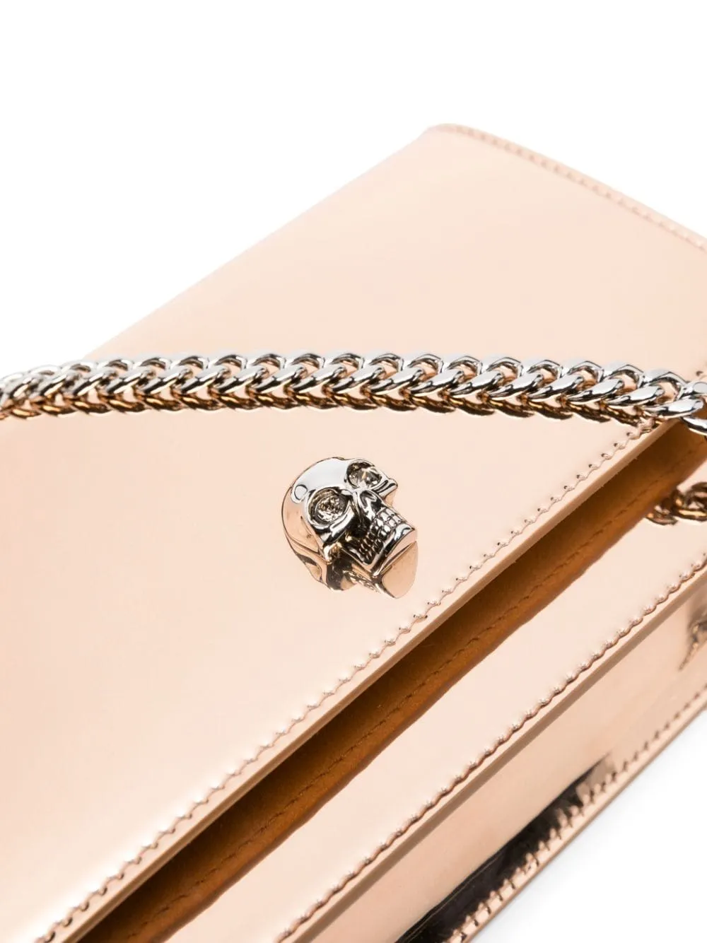 Alexander Mc Queen Skull Small Metallic Effect Mini Bag