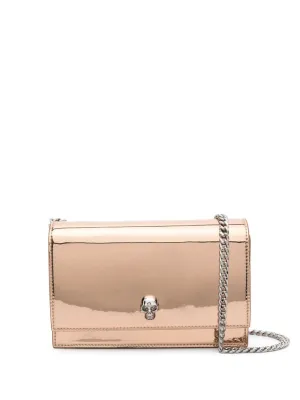 Alexander Mc Queen Skull Small Metallic Effect Mini Bag