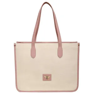 Alice Wheeler London Kingston Canvas Tote Bag - Pink