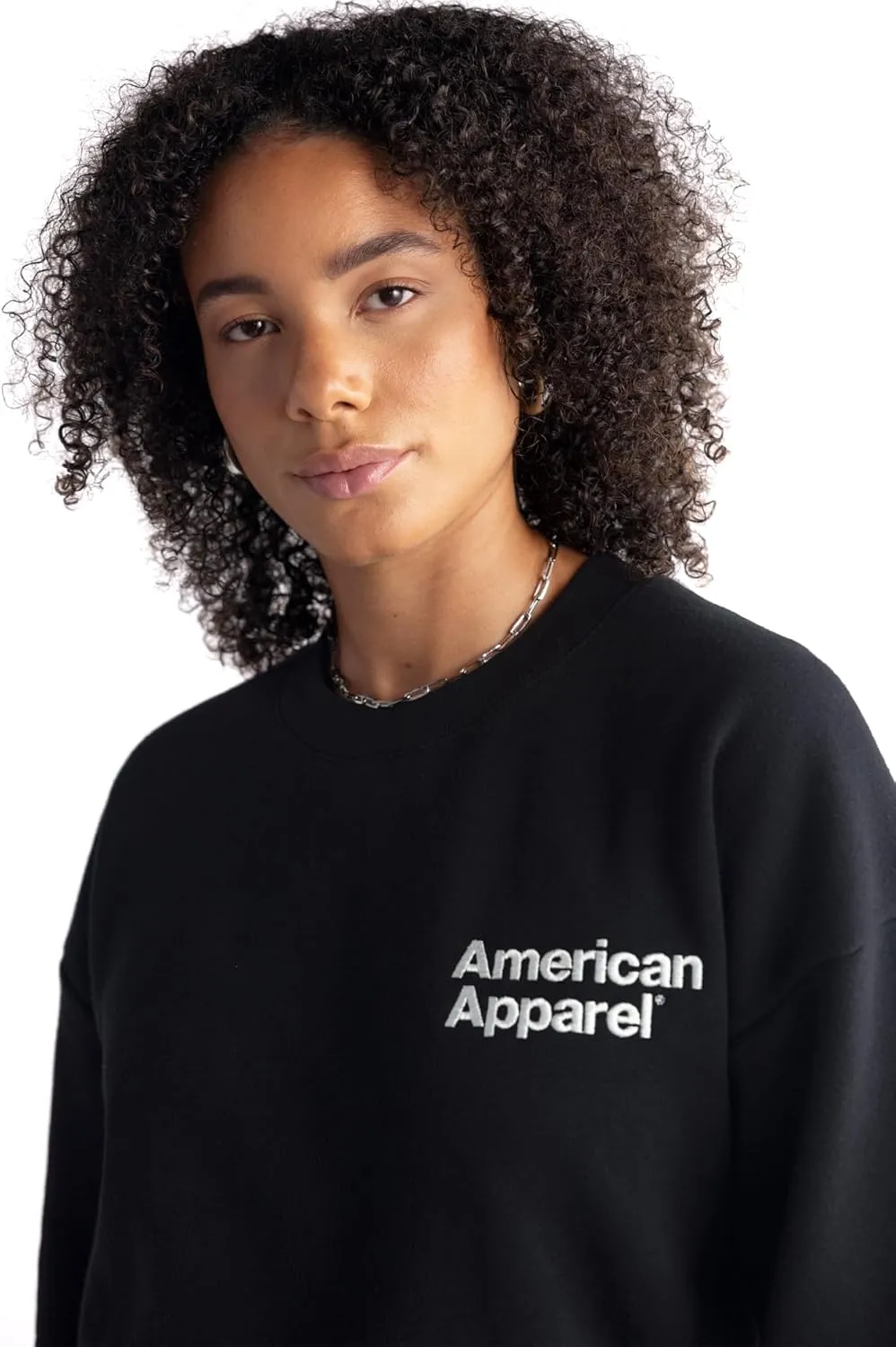 American Apparel Adult ReFlex Fleece Crewneck Sweatshirt, GRF496AA