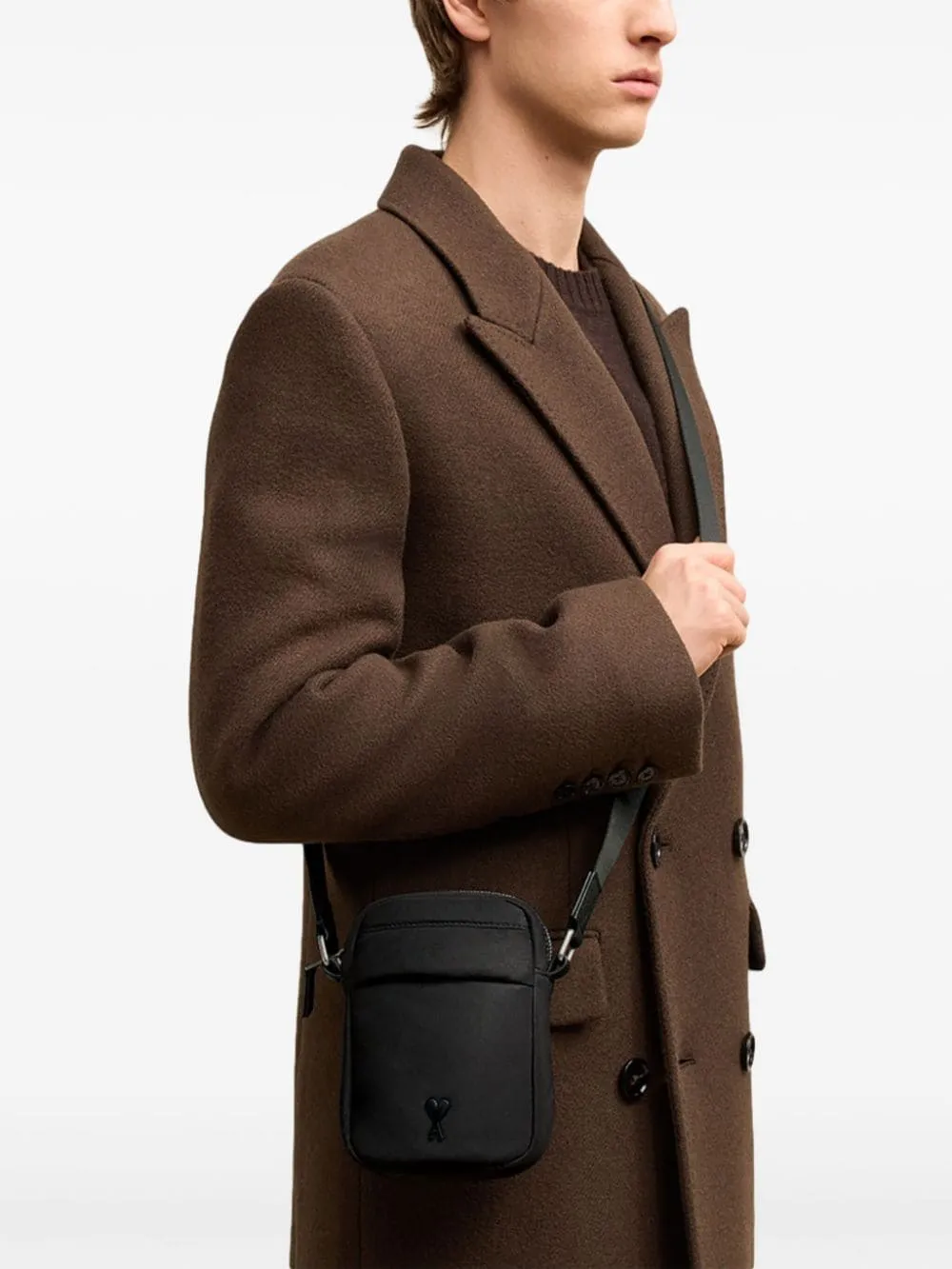Ami Paris Ami De Coeur Crossbody Bag