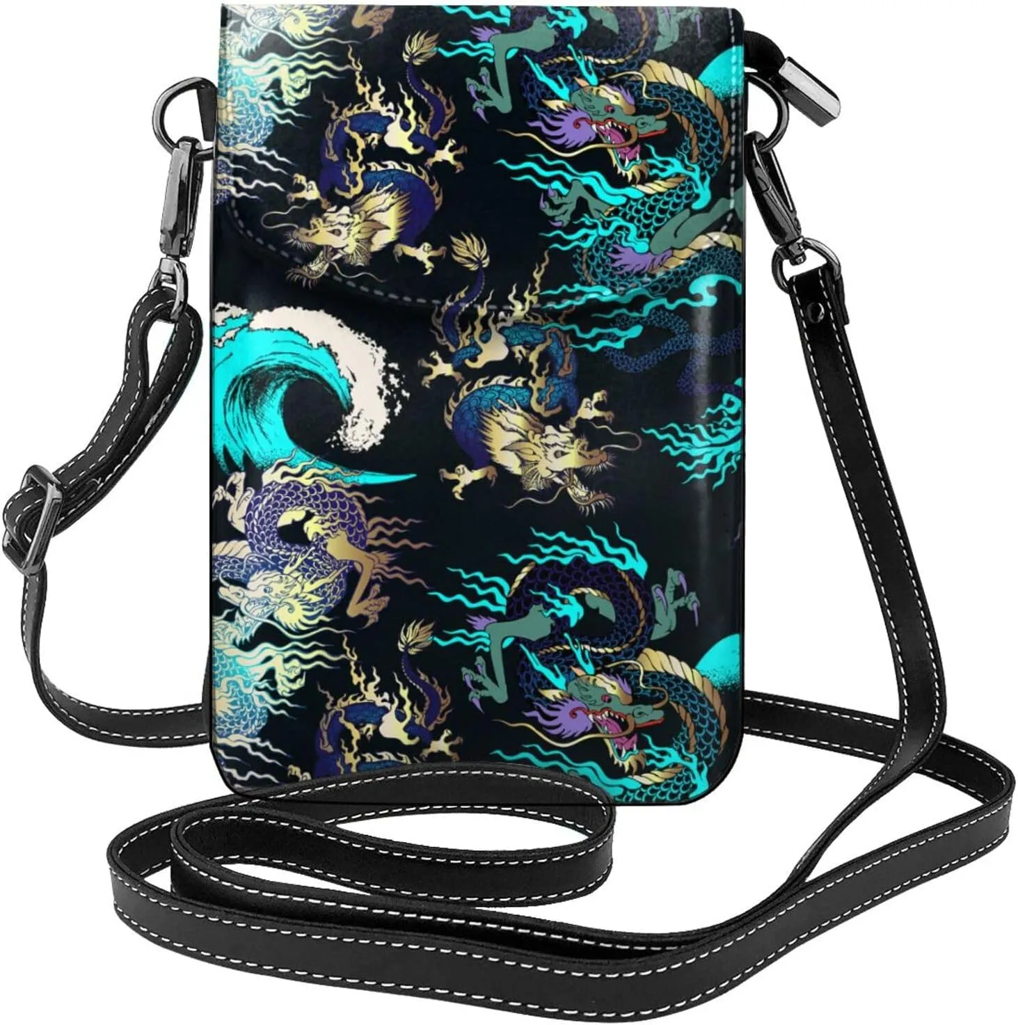 AMRANDOM Small Crossbody Bag for Women Men Mini Phone Purses with Crossbody Strap