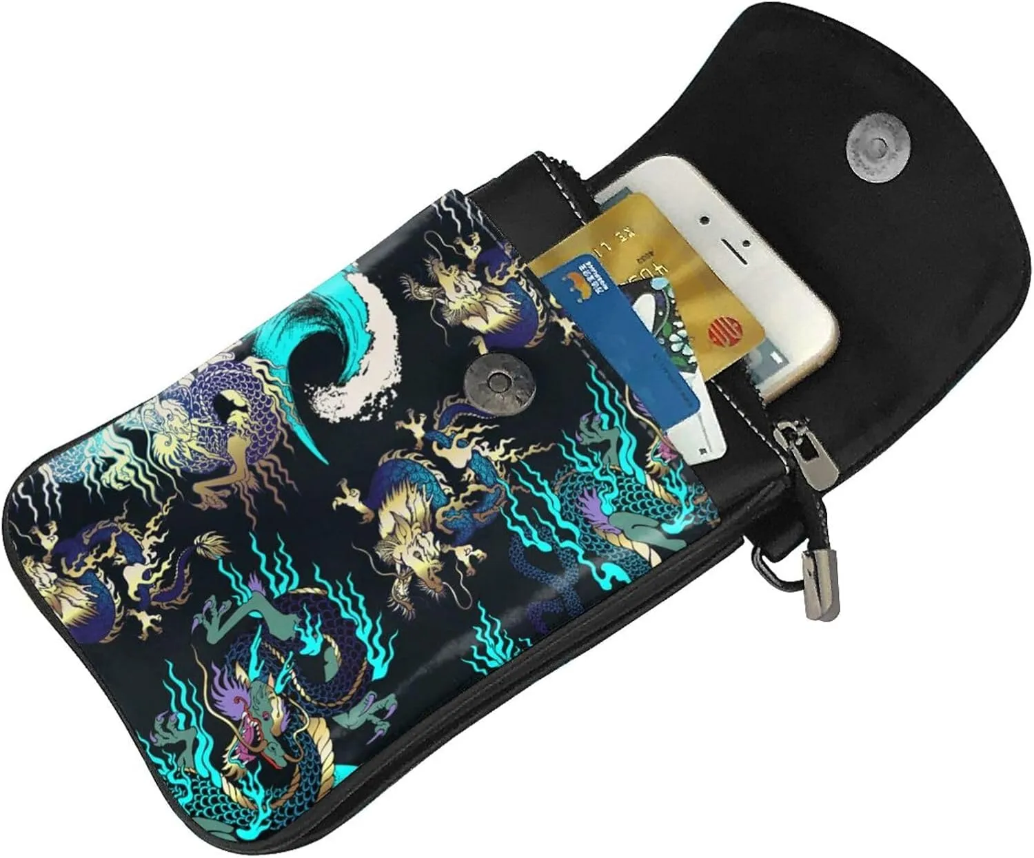 AMRANDOM Small Crossbody Bag for Women Men Mini Phone Purses with Crossbody Strap