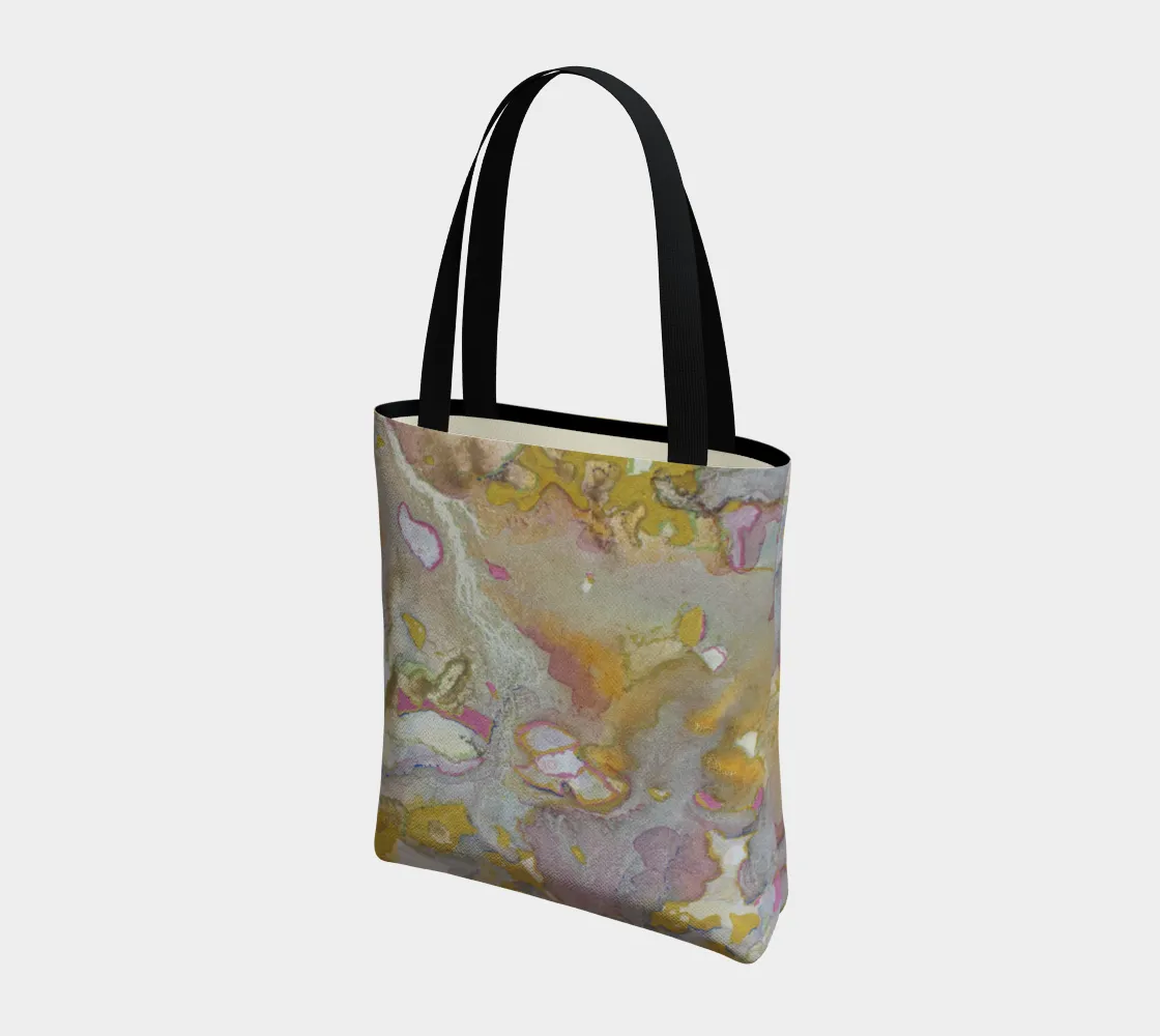 and Metallic Ink Eco-friendly technology Plant Tote VR-enabled Abstract Bag
