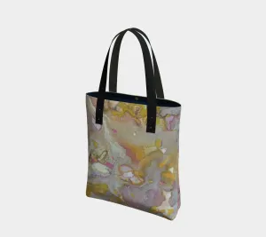 and Metallic Ink Eco-friendly technology Plant Tote VR-enabled Abstract Bag