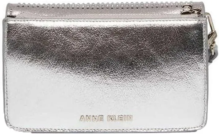 Anne Klein crystalized mini flap crossbody