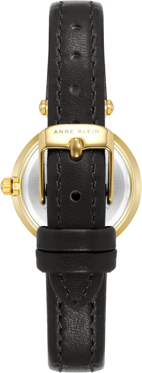 Anne Klein Women's Leather Strap Watch