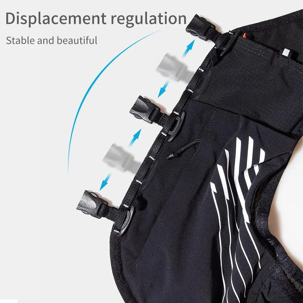 AONIJIE Lightweight Running Vest Hydration 10L Large Capacity & Fits 6.8 inch Phones,Hydration Backpack for Hiking Off-Road Cycling Race Marathon