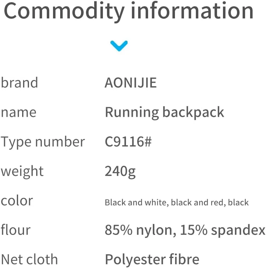 AONIJIE Lightweight Running Vest Hydration 10L Large Capacity & Fits 6.8 inch Phones,Hydration Backpack for Hiking Off-Road Cycling Race Marathon