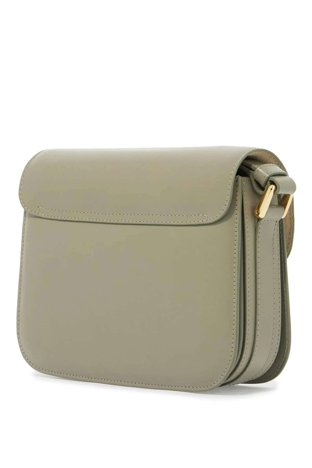 A.P.C. Mini Smooth Leather Shoulder Handbag