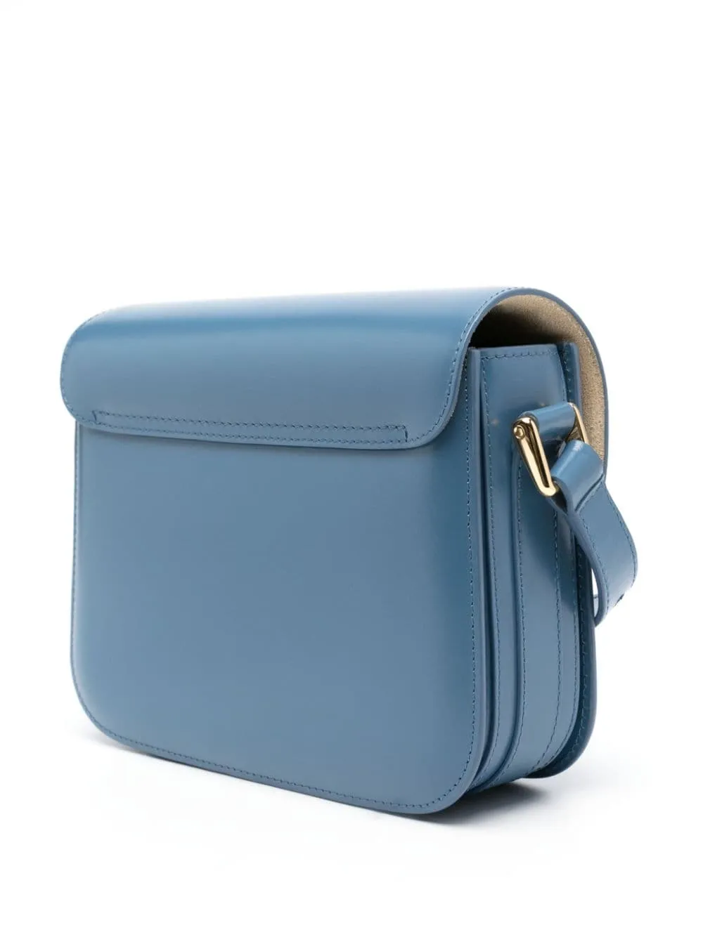 A.P.C. Mini Smooth Leather Shoulder Handbag