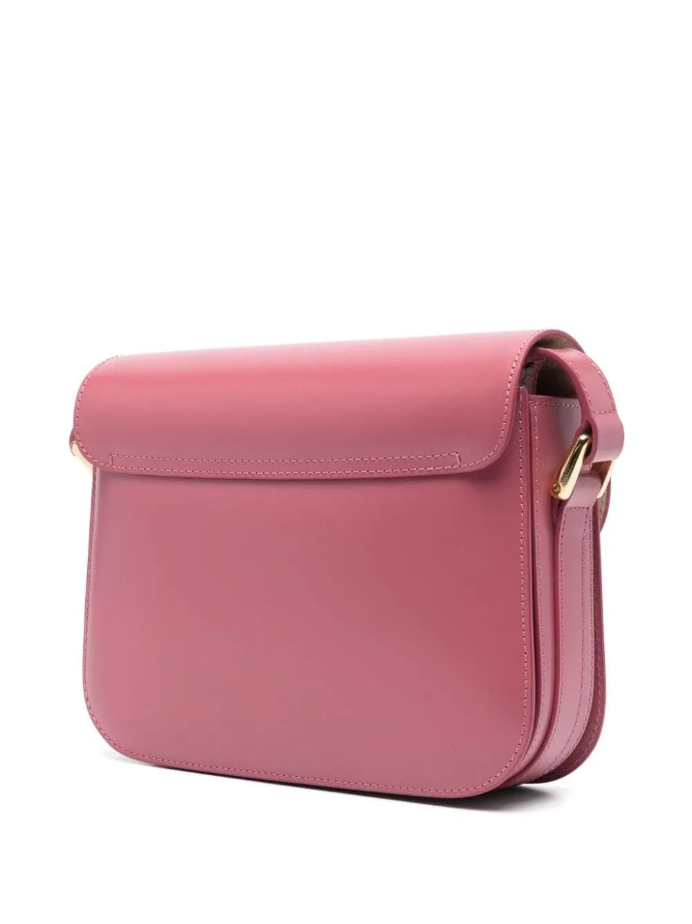 A.P.C. Mini Smooth Leather Shoulder Handbag