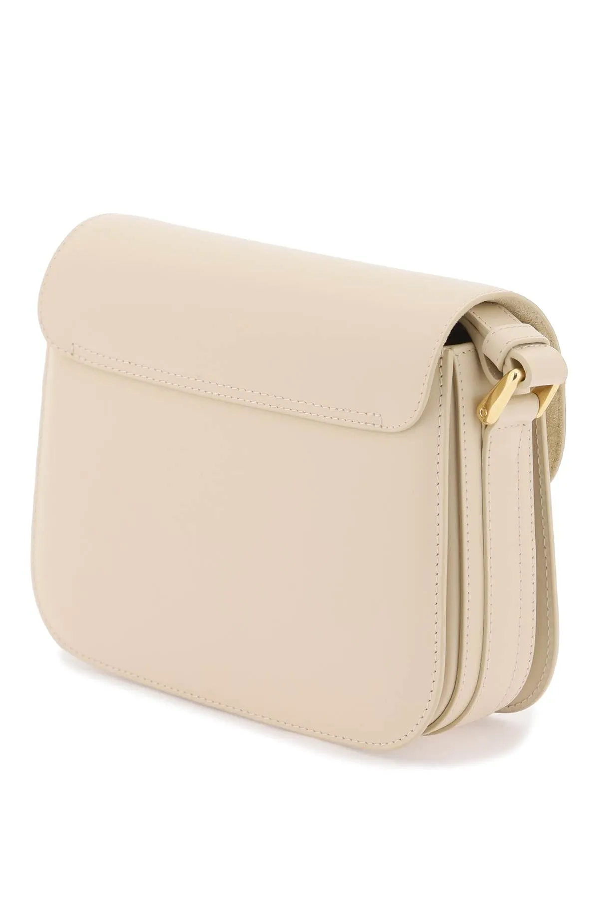 A.P.C. Mini Smooth Leather Shoulder Handbag