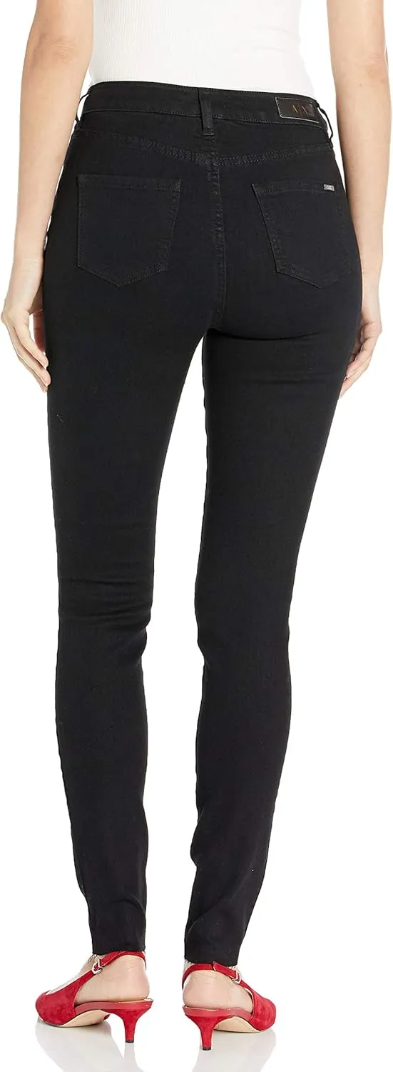 Armani Exchange Women's Super Skinny High Rise Denim