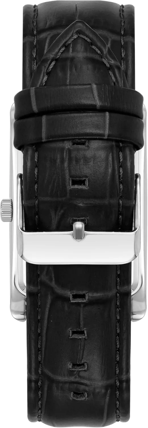Armitron Men's Croco/Grain Leather Strap Watch, 20/5615