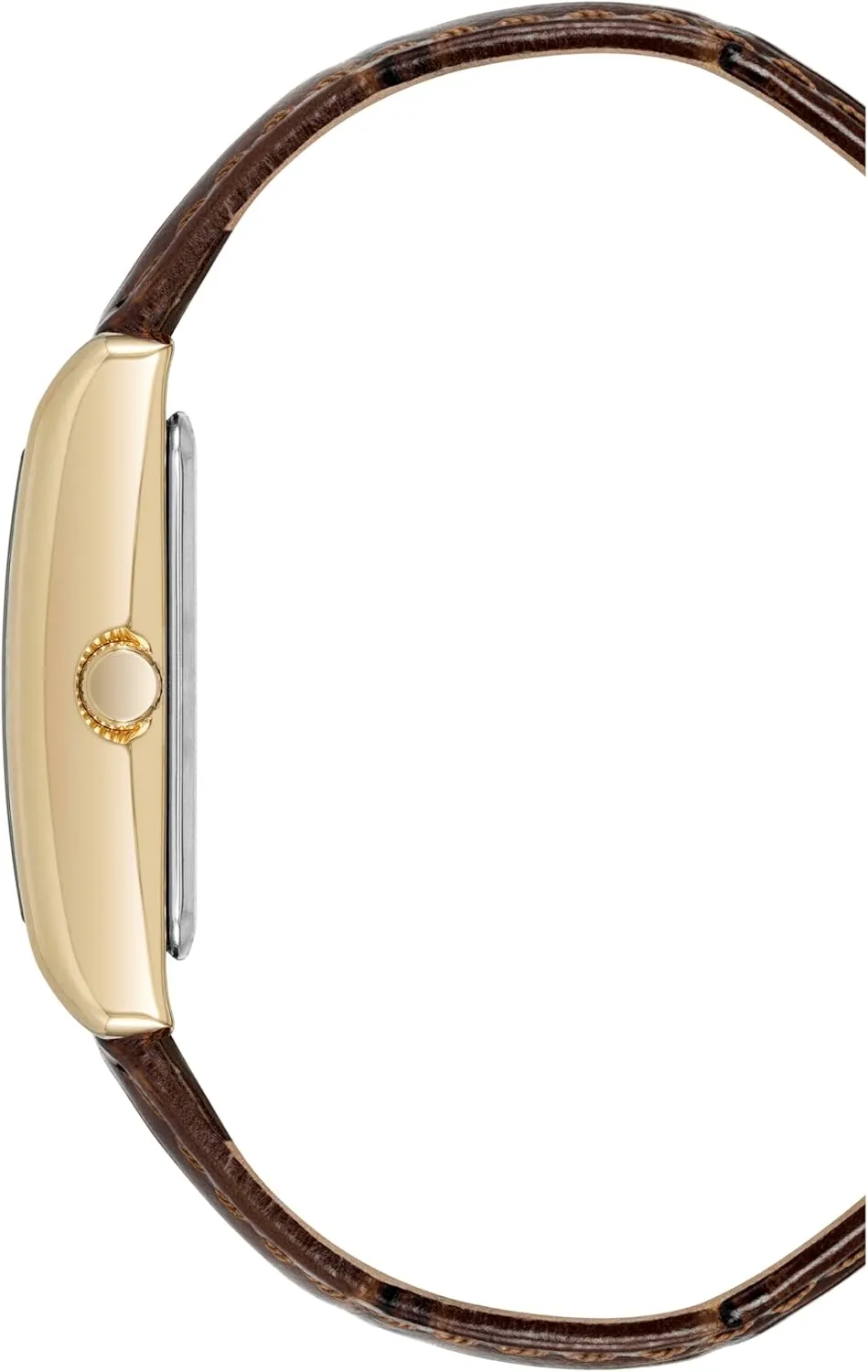 Armitron Women's Croco-Grain Leather Strap Watch