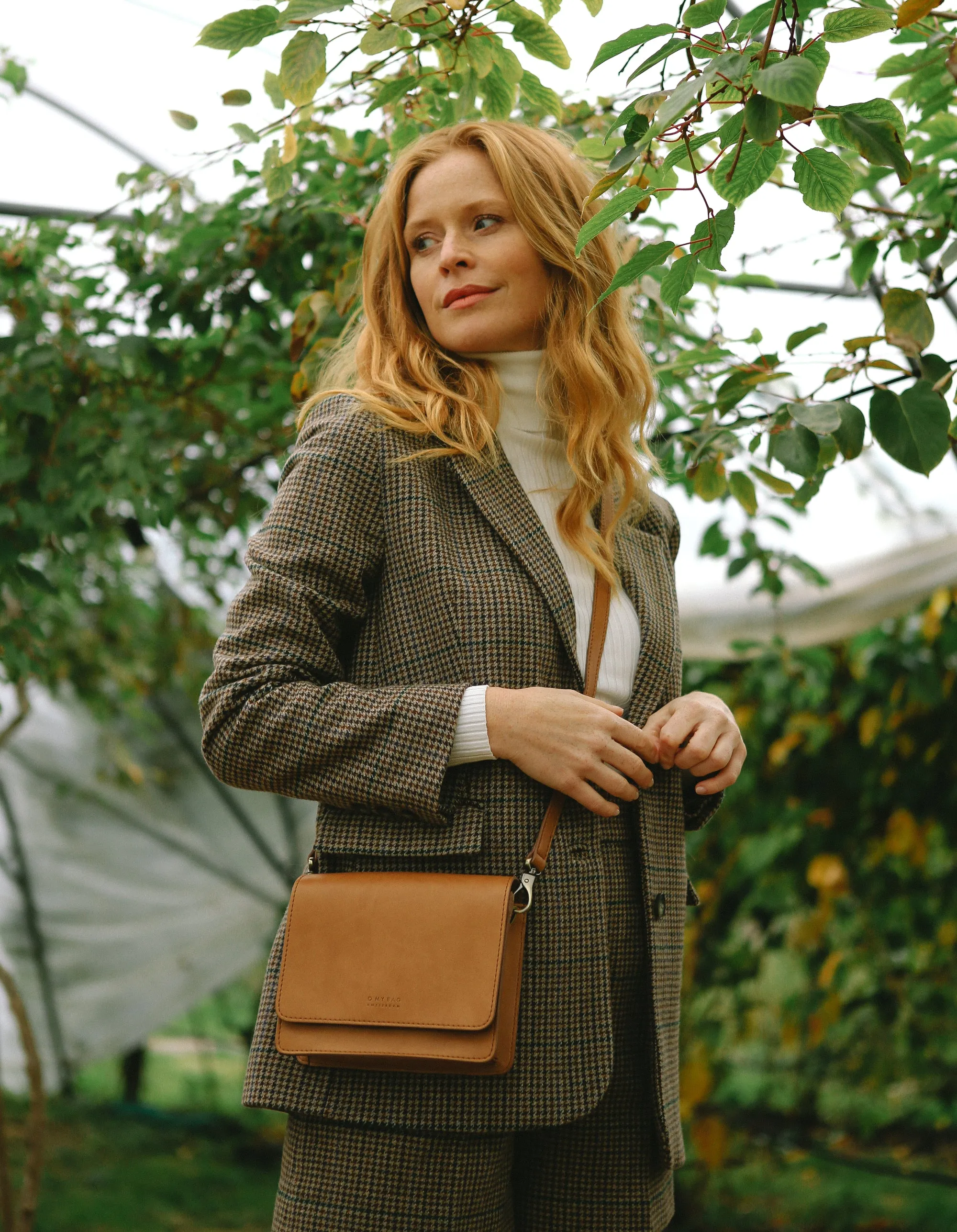 Audrey Mini - Cognac Vegan Uppeal™