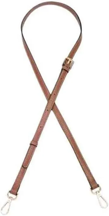 Bag Shoulder Strap Adjustable Bag Strap for Long Mini Bag Free Punching Modification Transformation Accessories for Mini Bag Shoulder Strap Ladies' Bag Chain Strap (Bruin)