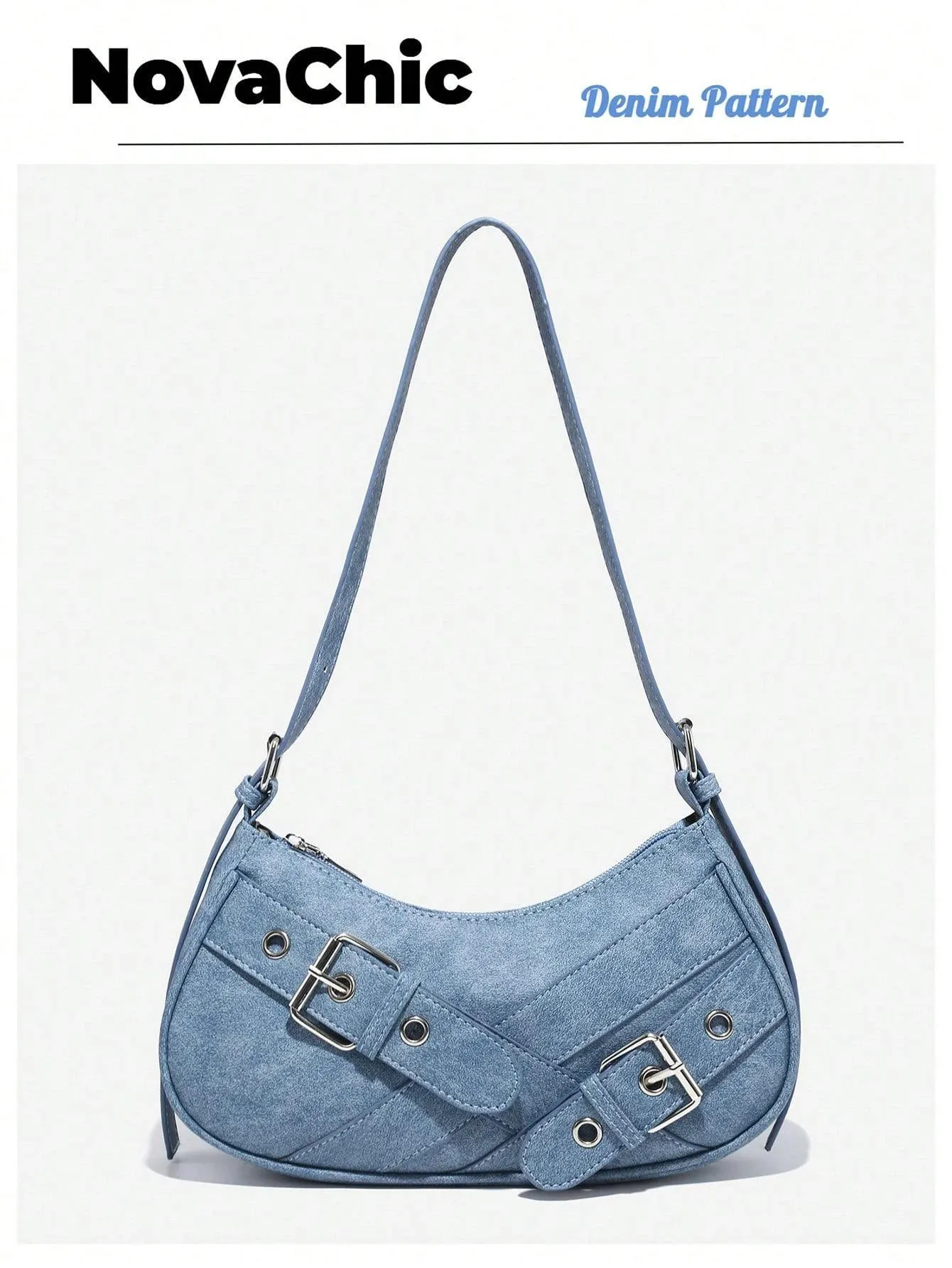 BagForLove - Retro-Style PU Printed Women's Shoulder Bag with Gothic Touch
