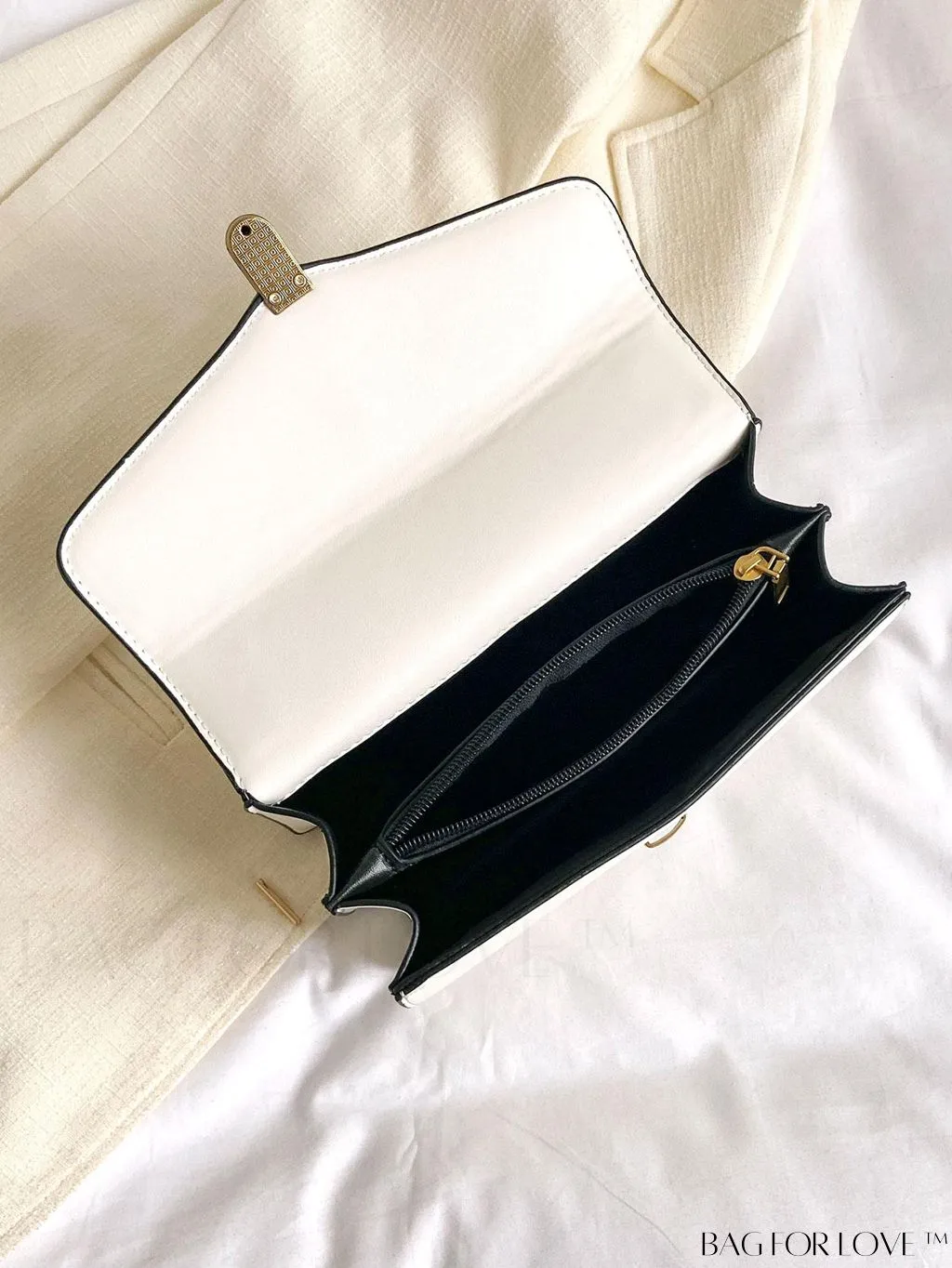 BagForLove - Stylish Womens Bee-Embellished Chain Shoulder & Crossbody Bag