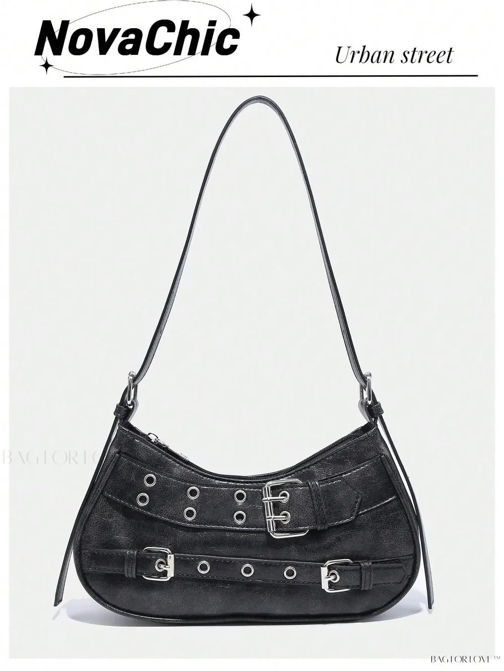 BagForLove - Timeless Gothic Chic Style Shoulder Bag For Women