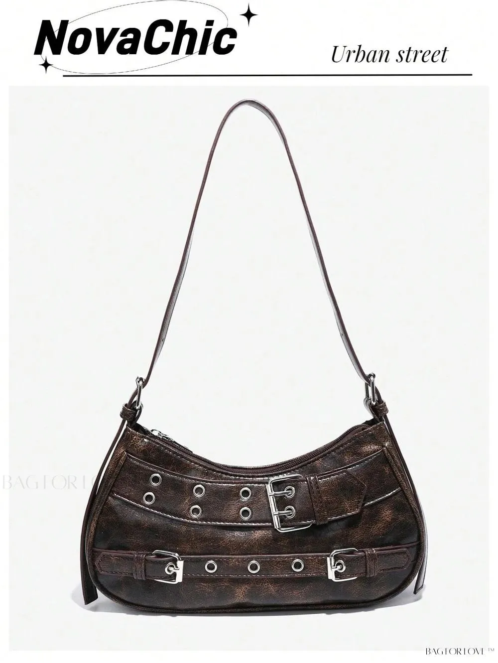 BagForLove - Timeless Gothic Chic Style Shoulder Bag For Women