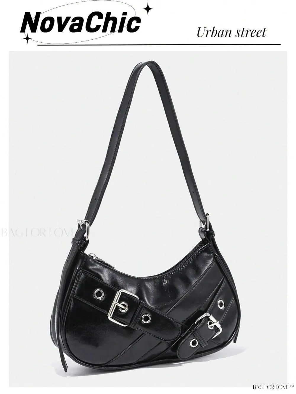 BagForLove - Timeless Gothic Chic Style Shoulder Bag For Women