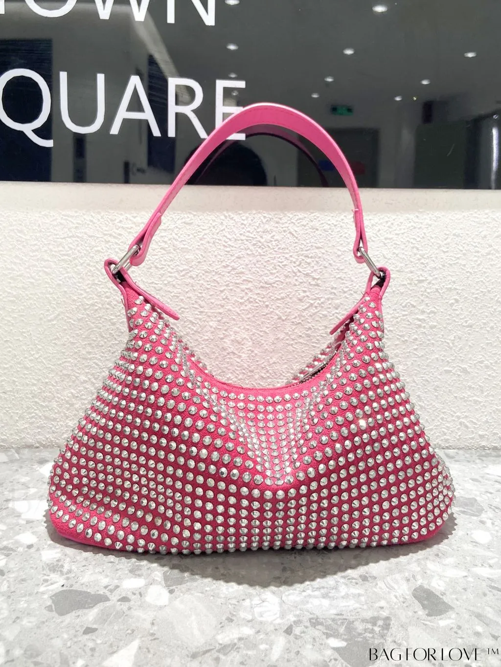 BagForLove - Versatile Studded Shoulder Bag: Perfect for Dinners & Crossbody Wear