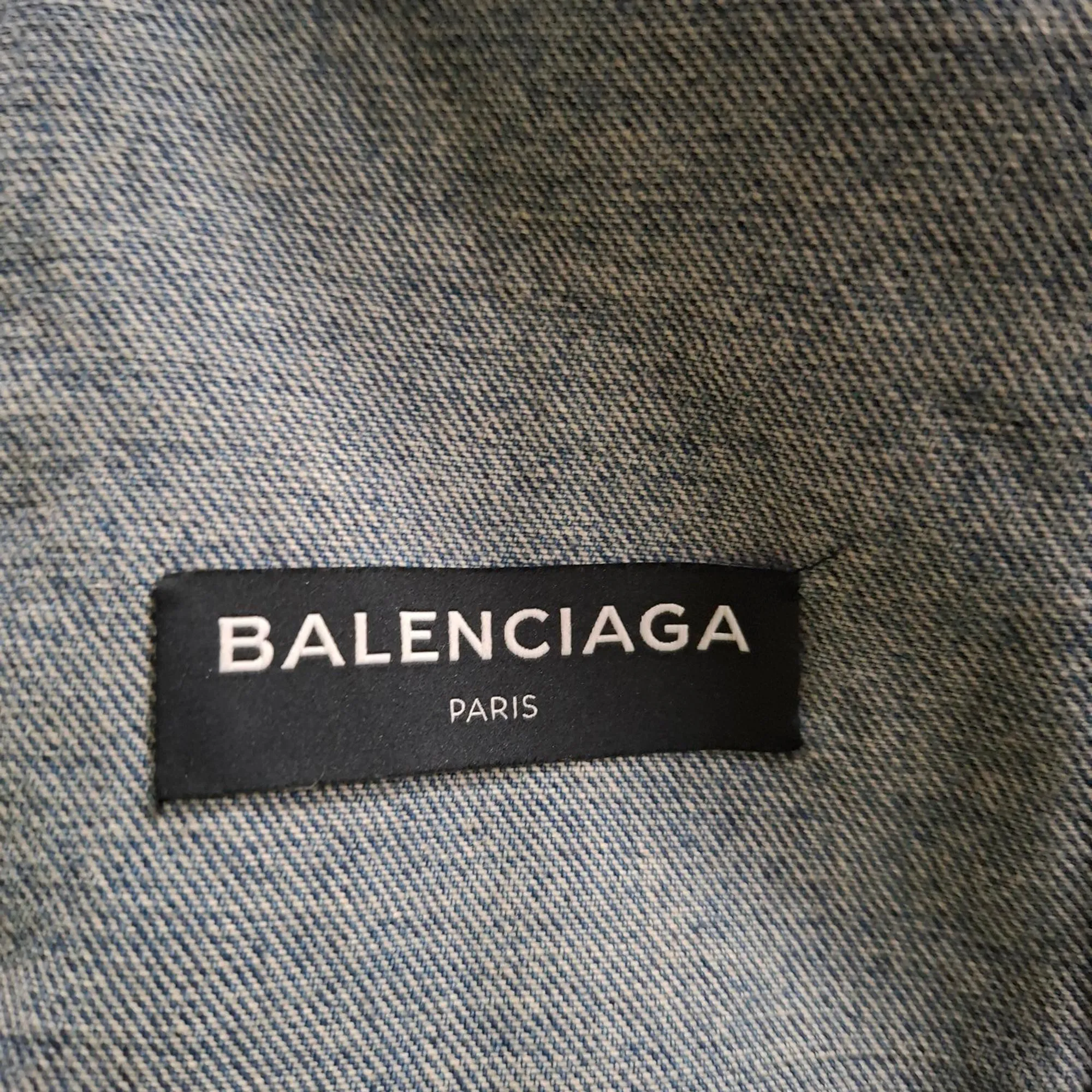Balenciaga distressed jacket