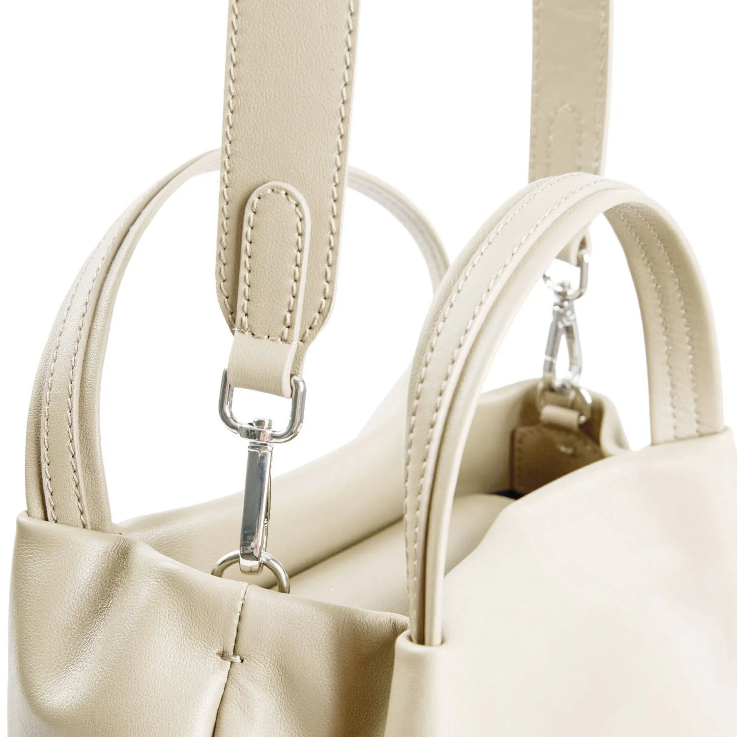 BEIGE SOFT MINI BAG
