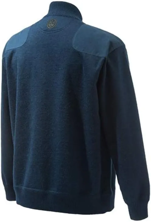 Beretta Men's Honor Windstop Silent Wool Blend Relaxed Fit 1/4 Zip Hunting Sweater