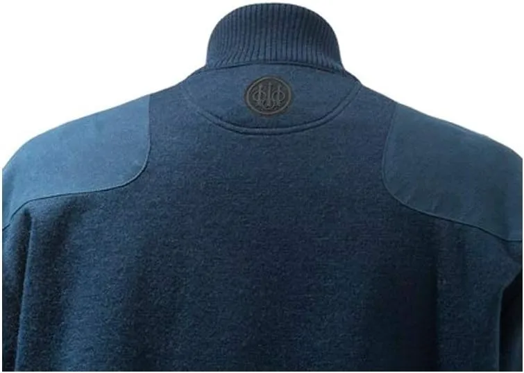 Beretta Men's Honor Windstop Silent Wool Blend Relaxed Fit 1/4 Zip Hunting Sweater