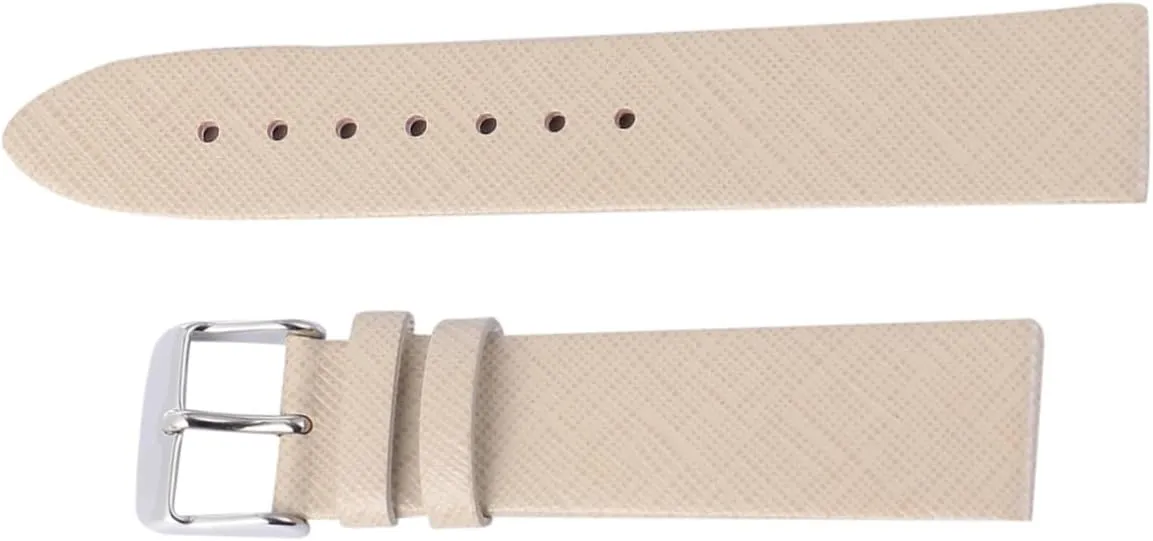 BESPORTBLE mm Plain Cowhide Strap Band Replacement Watchband Unisex Straps Bands Wristband for Wrist Band Strap