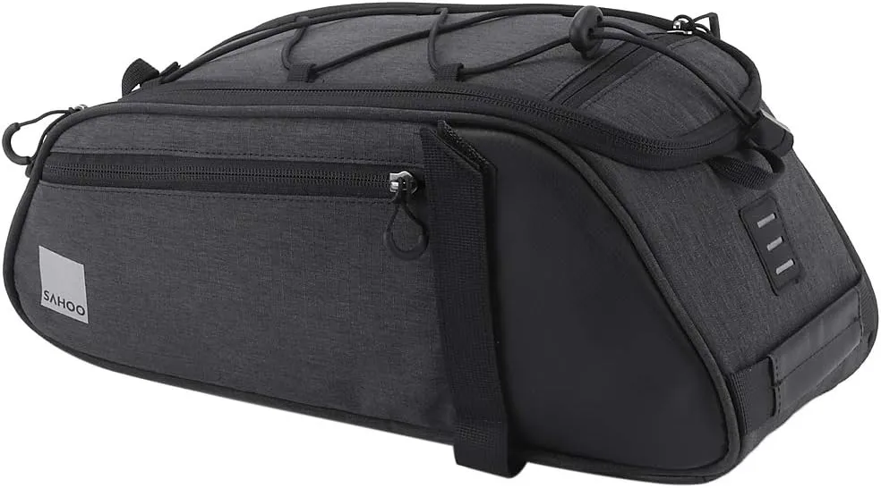 Bike Rack Bag Water Repellent Cycle Bike Rear Seat Bag Bike Trunk Cargo Pack Road Bike Carrier Bag