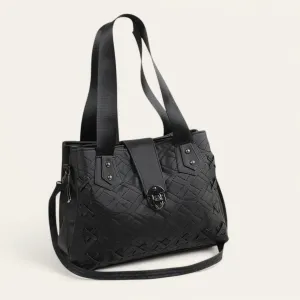 Black Embellished Shoulder Bag
