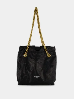 Black Small Crush Tote Bag