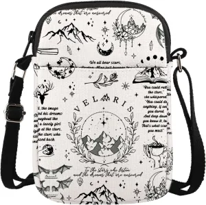 Book Inspired Gift Crossbody Bag To The Star Who Listen Gift